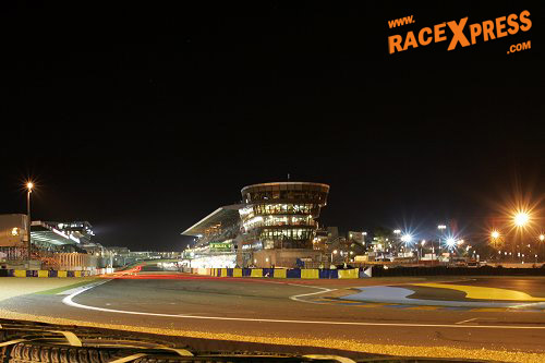 Le Mans by night